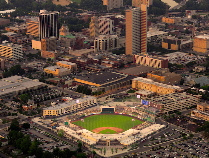 Parkview Field and related projects have been a catalyst for downtown growth and investment. 
