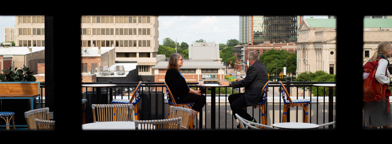 Birdie's Rooftop Bar is perched atop Fort Wayne's new boutique hotel The Bradley at 204 W. Main St.
