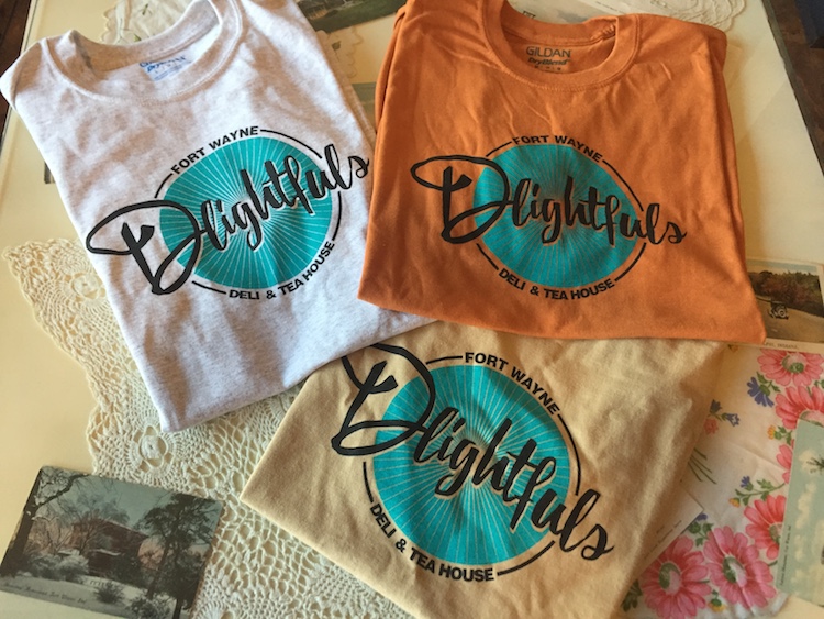 Delightfuls t-shirts are available in the shop at 1932 S. Calhoun St.