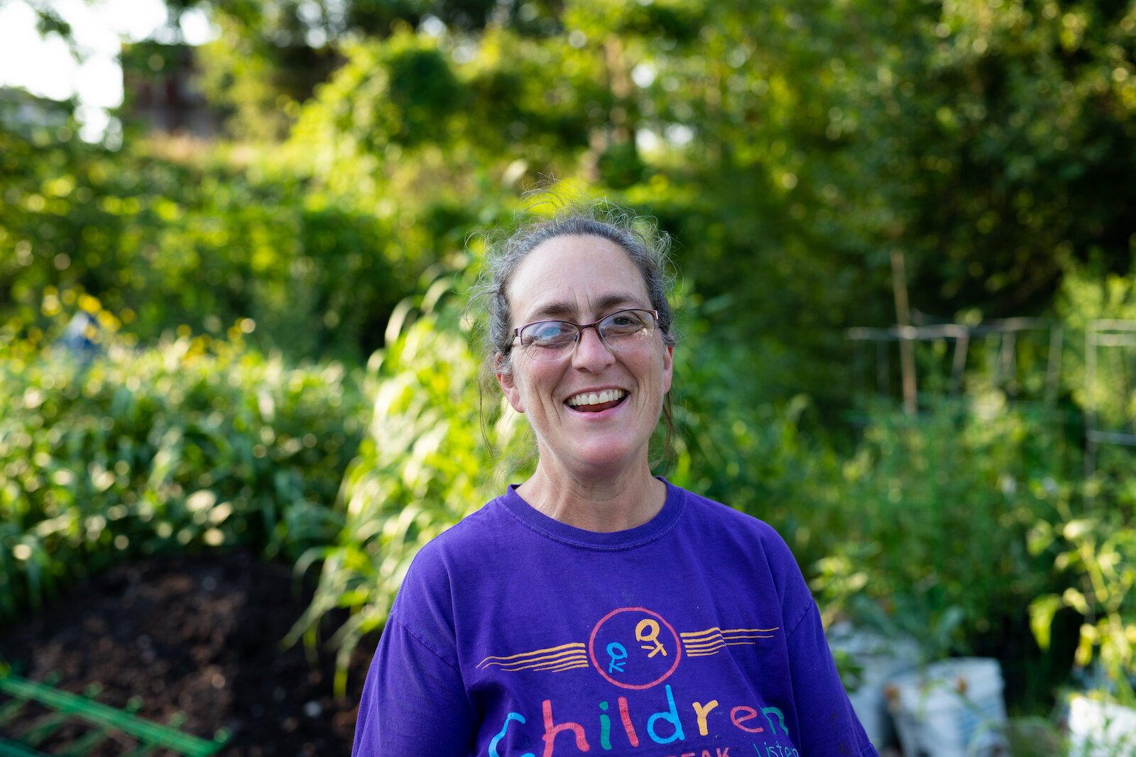 Diana Hart loves her community in South Central Fort Wayne, and she serves it by growing food at her home, known as Poplar Village Gardens.