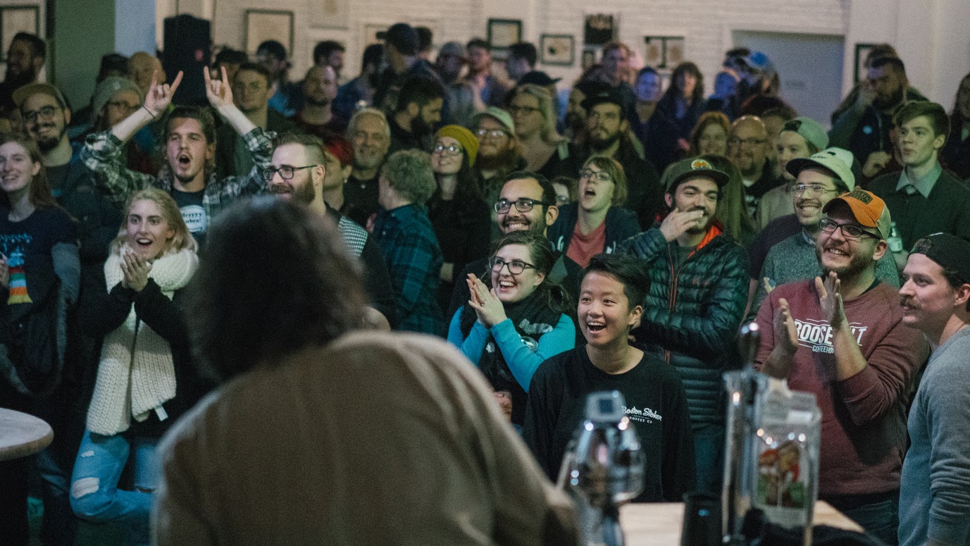 Regional coffee enthusiasts packed Wunderkammer Company for the annual Winter Throwdown in Fort Wayne.