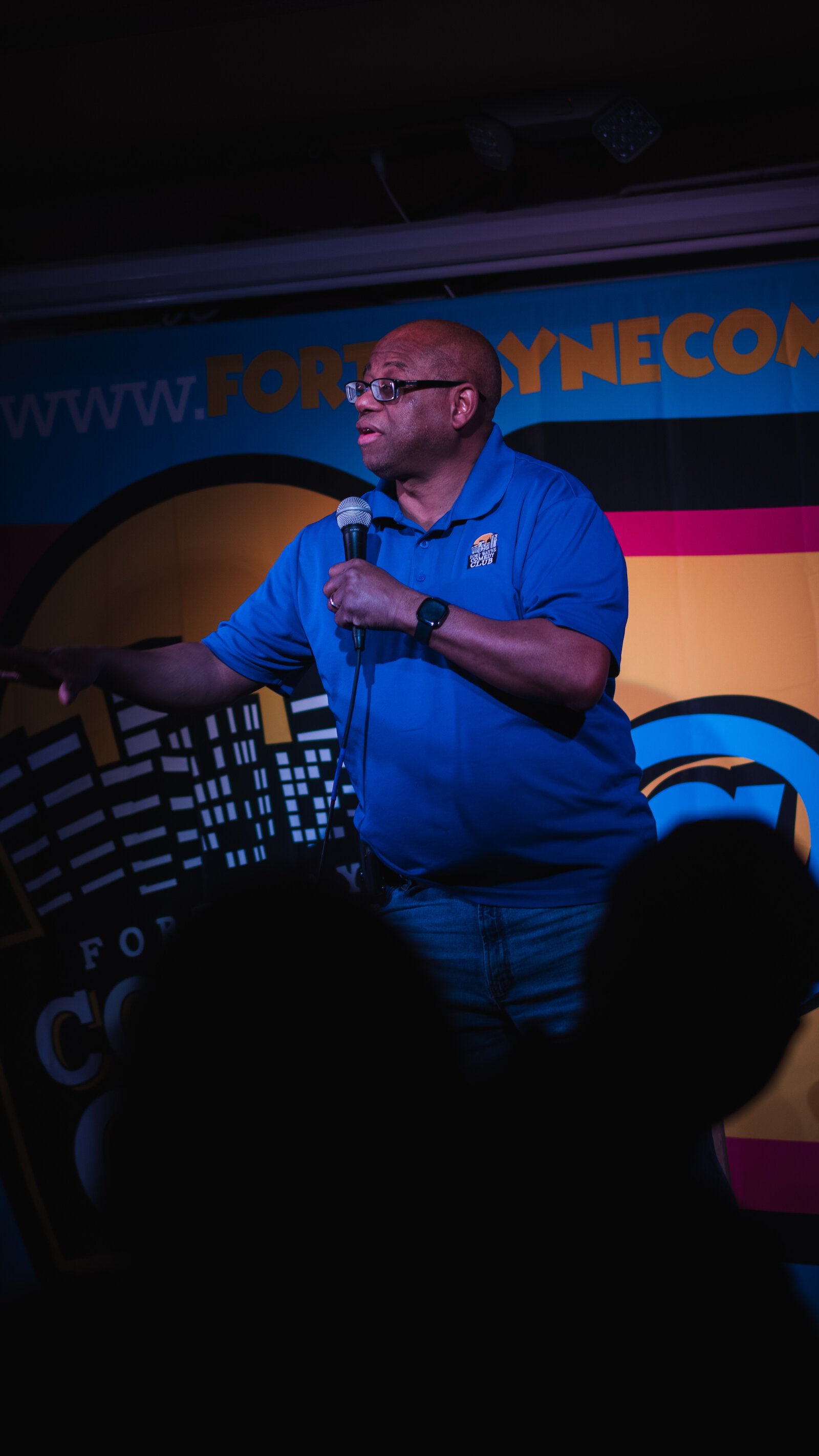 Michael Moses at The Fort Wayne Comedy Club.