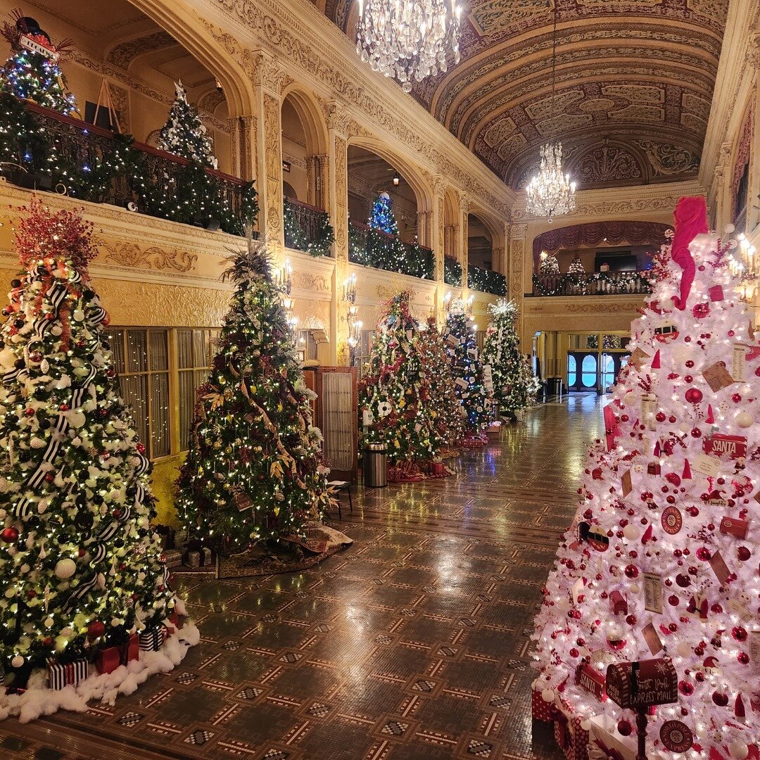 The Festival of Trees, a display of evergreens decorated by community members and designers, was started in 1984.