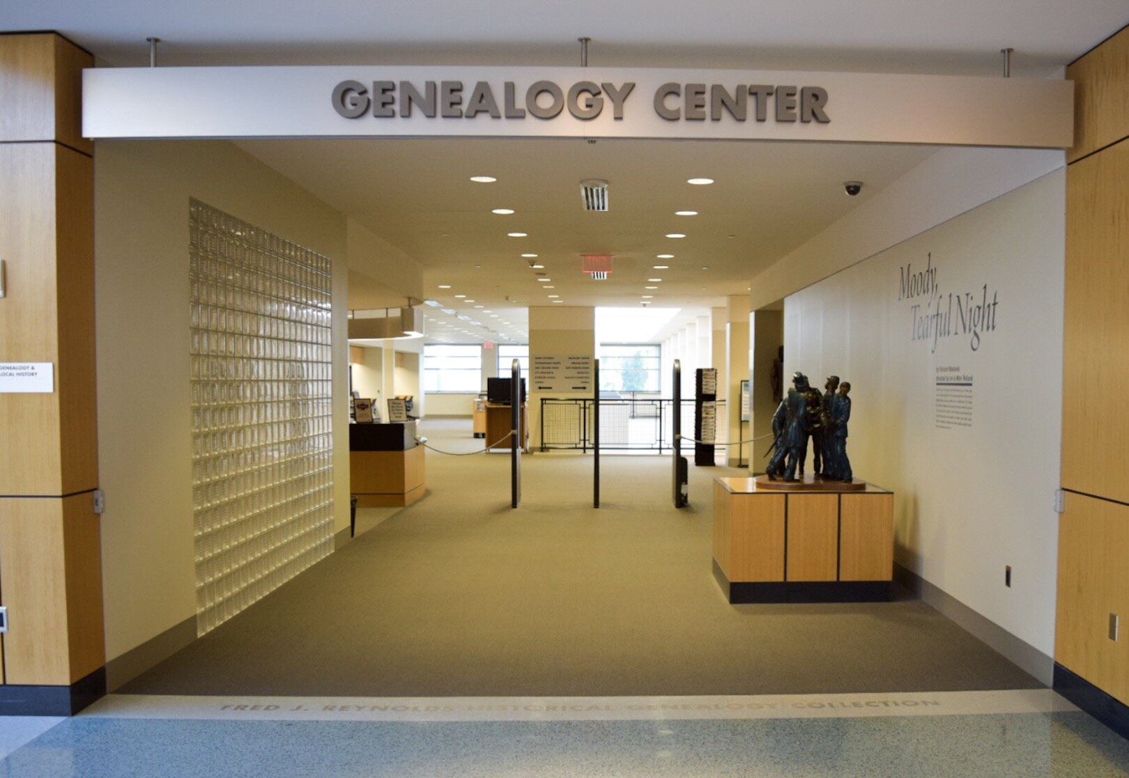 The Genealogy Center at the Allen County Public Library.