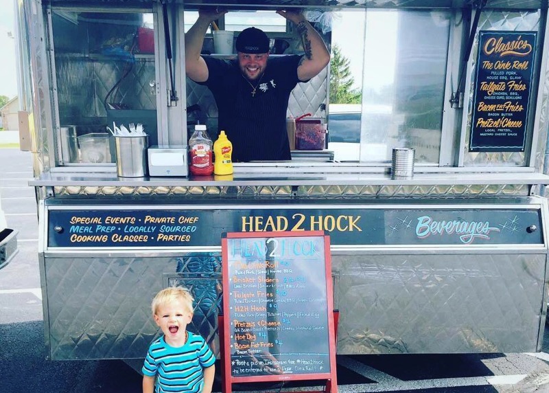 Joseph Allison runs the Head2Hock food truck in Fort Wayne with his wife, Courtni, and their family.