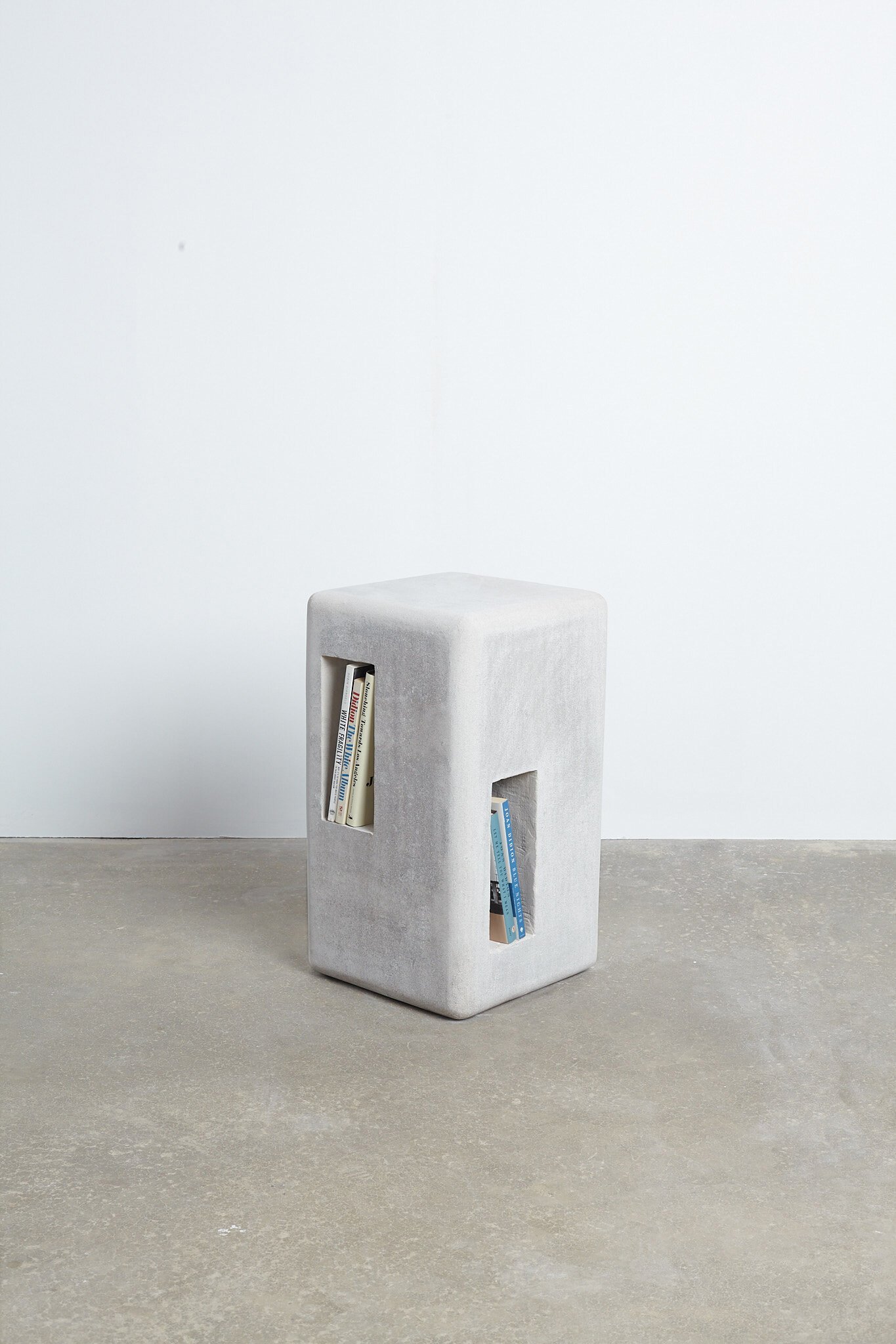Solid Limestone Book Block, made by Black Helmut