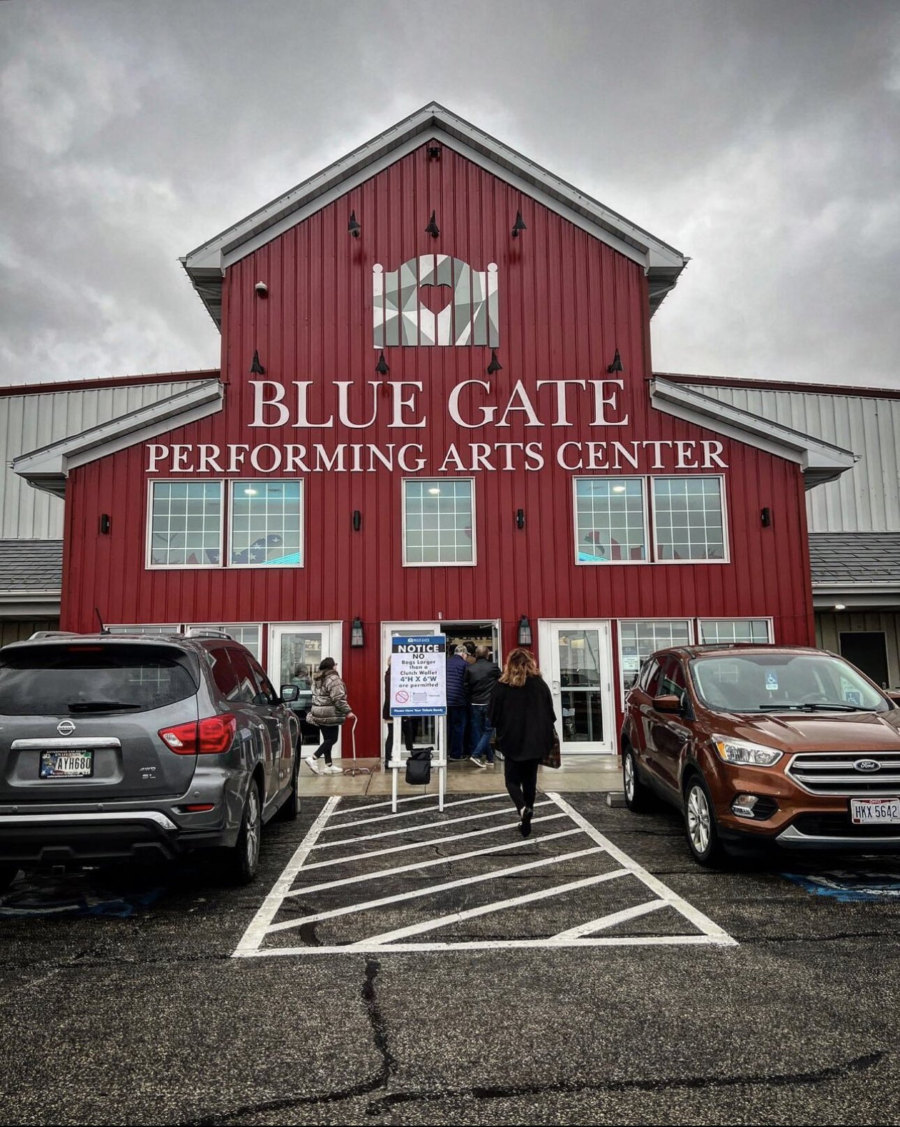 The Blue Gate Performing Arts Center in Shipshewana.