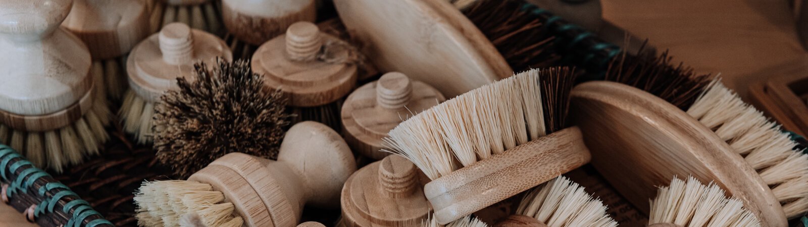 Scrub brush refill heads at Bottle Green Refillery, 2324 Crescent Ave, Fort Wayne, IN.