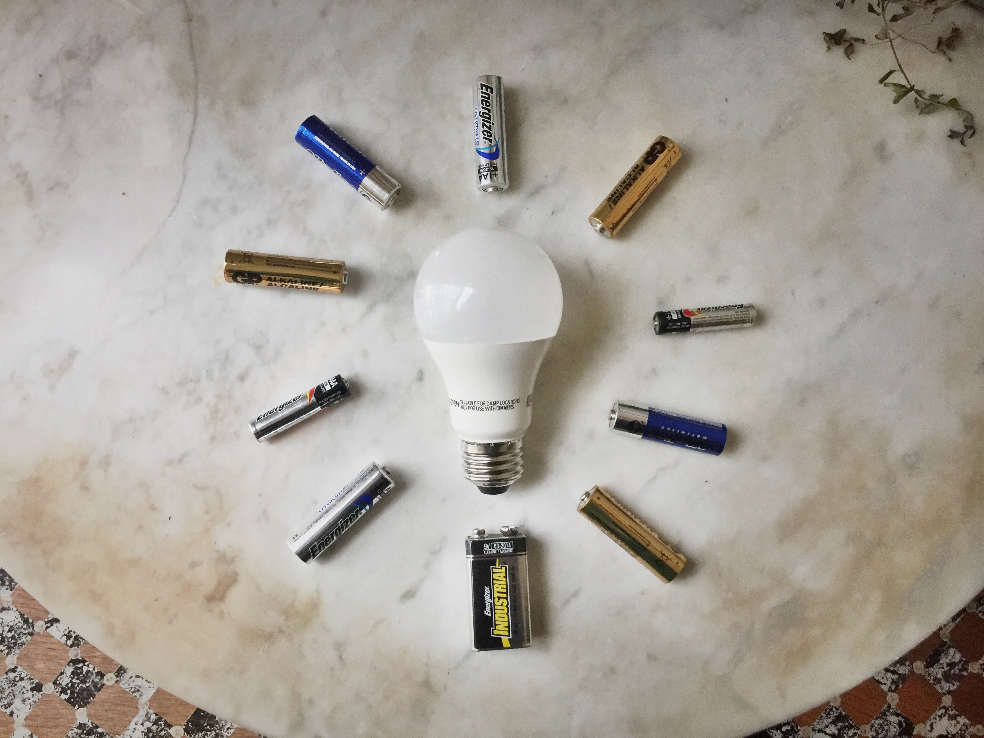 Products like lightbulbs and batteries require unique recycling methods.