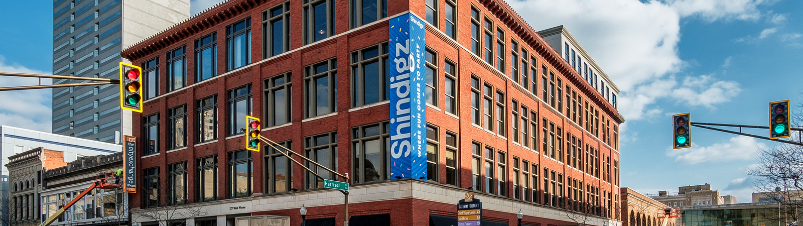 Shindigz's new downtown corporate headquarters opens in April 2019.