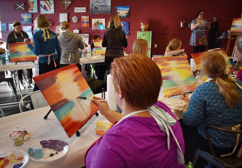 The Art Loft hopes to expand on its current "paint and sip" class offerings.