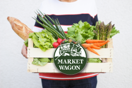 Market wagon is an online farmers market that delivers farmers' products to consumers.