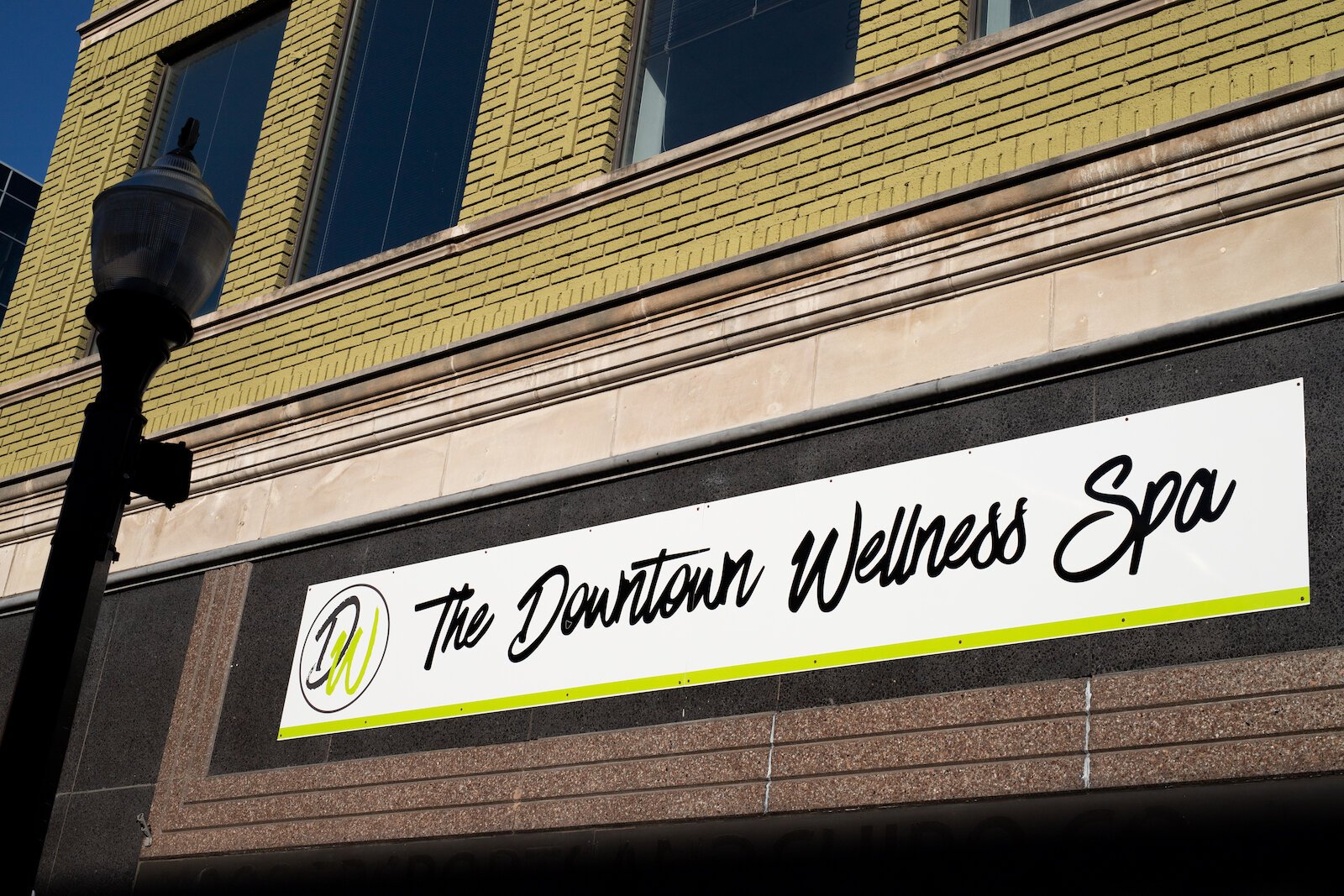 The Downtown Wellness Spa is located at 122 W Wayne St.