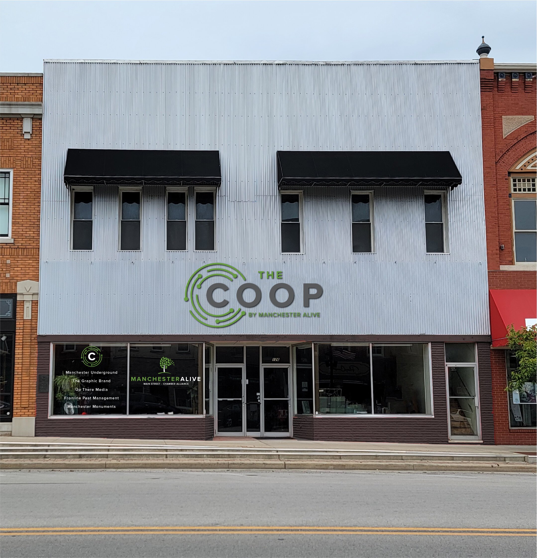 A rendering of the The Coop.