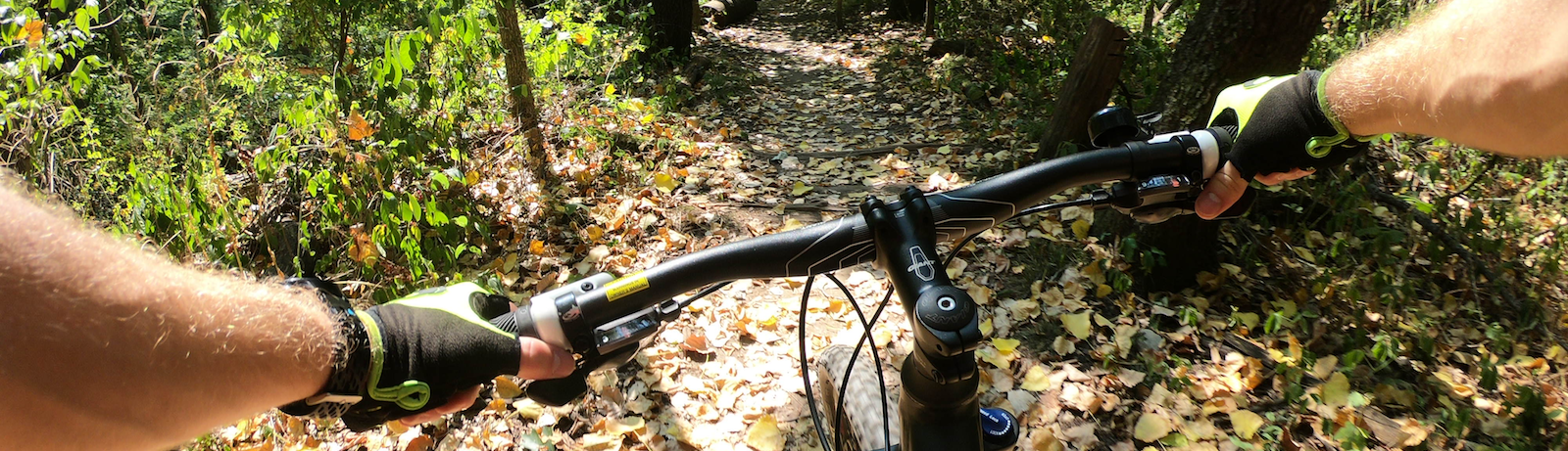 Eight-plus miles of singletrack mountain biking trails connect to Grace College.