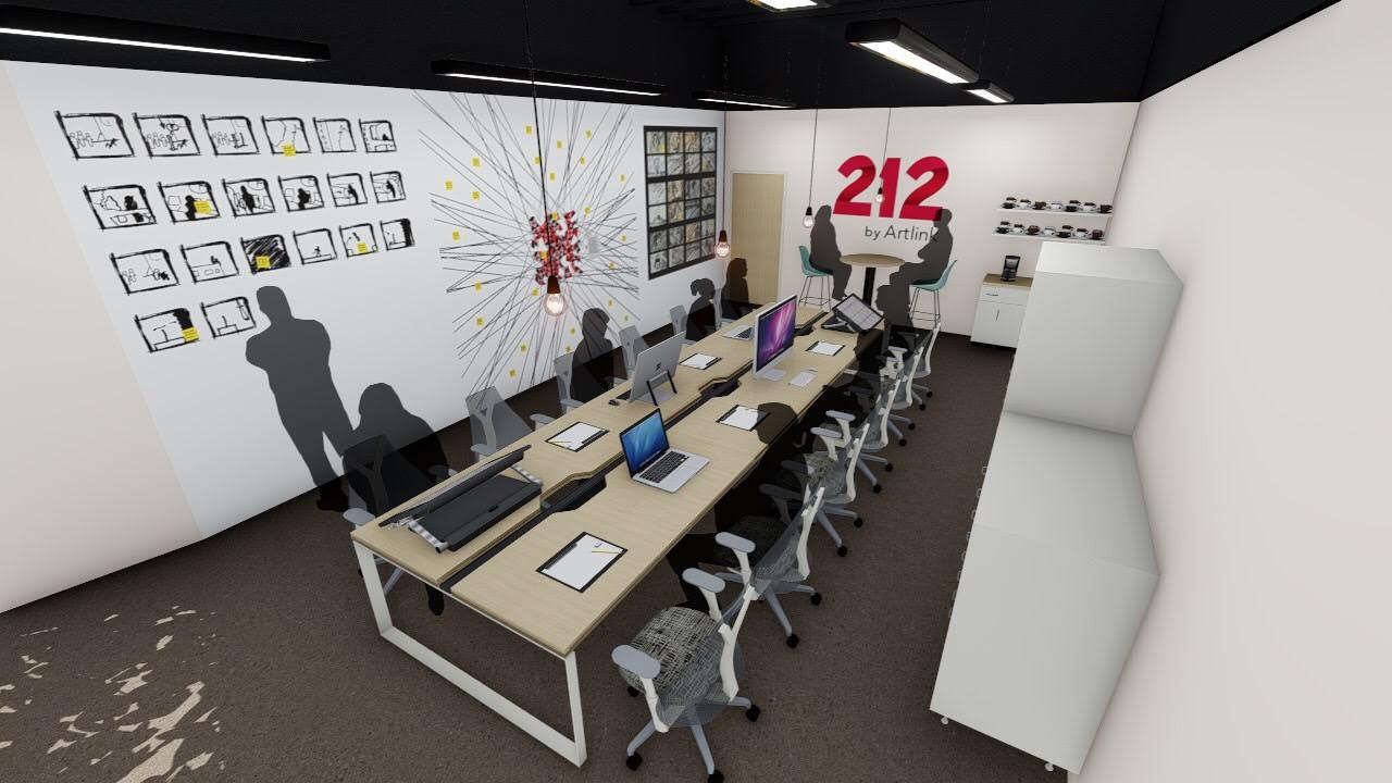 Artlink's 212 is designed to help artists and innovators turn talents into full-time careers.