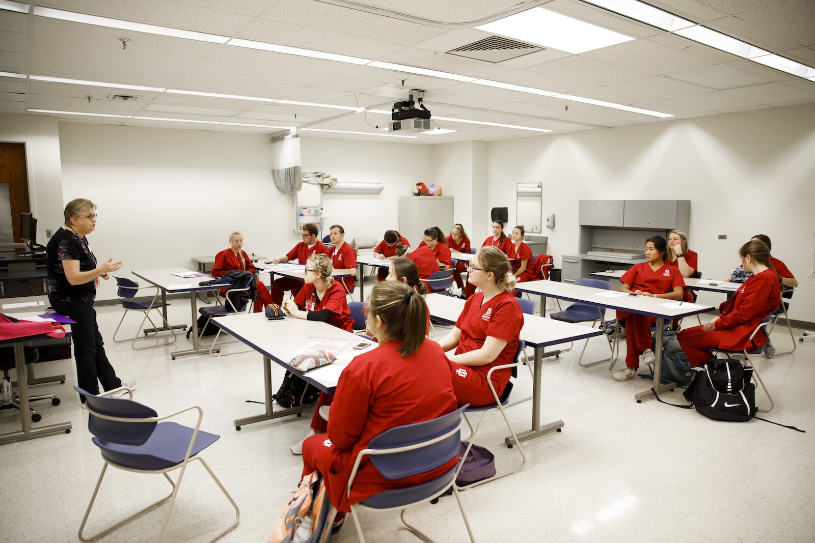 Student nurses at IU Fort Wayne now receive Mental Health First Aid Training (MHFA) as part of their curriculum.