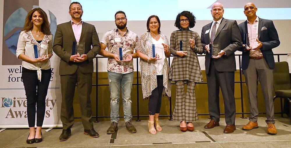 Recipients of the 2019 Welcoming Fort Wayne Diversity Awards.