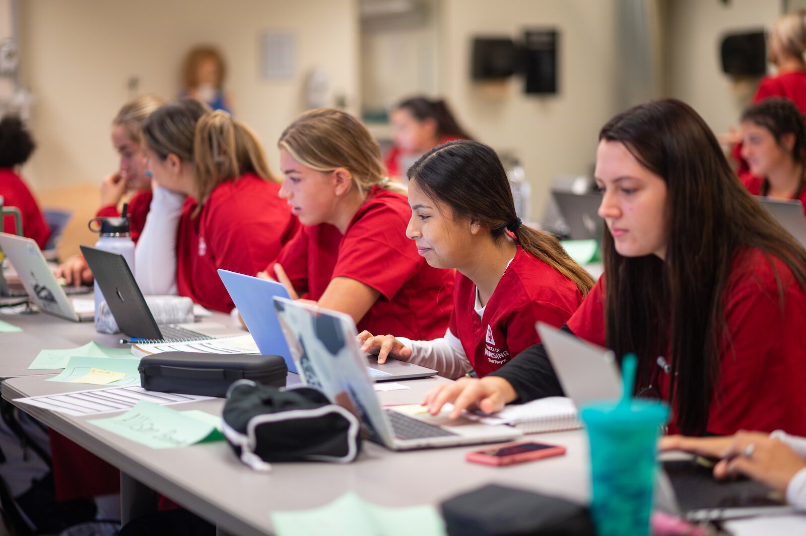 Student nurses at IU Fort Wayne now receive Mental Health First Aid Training (MHFA) as part of their curriculum.