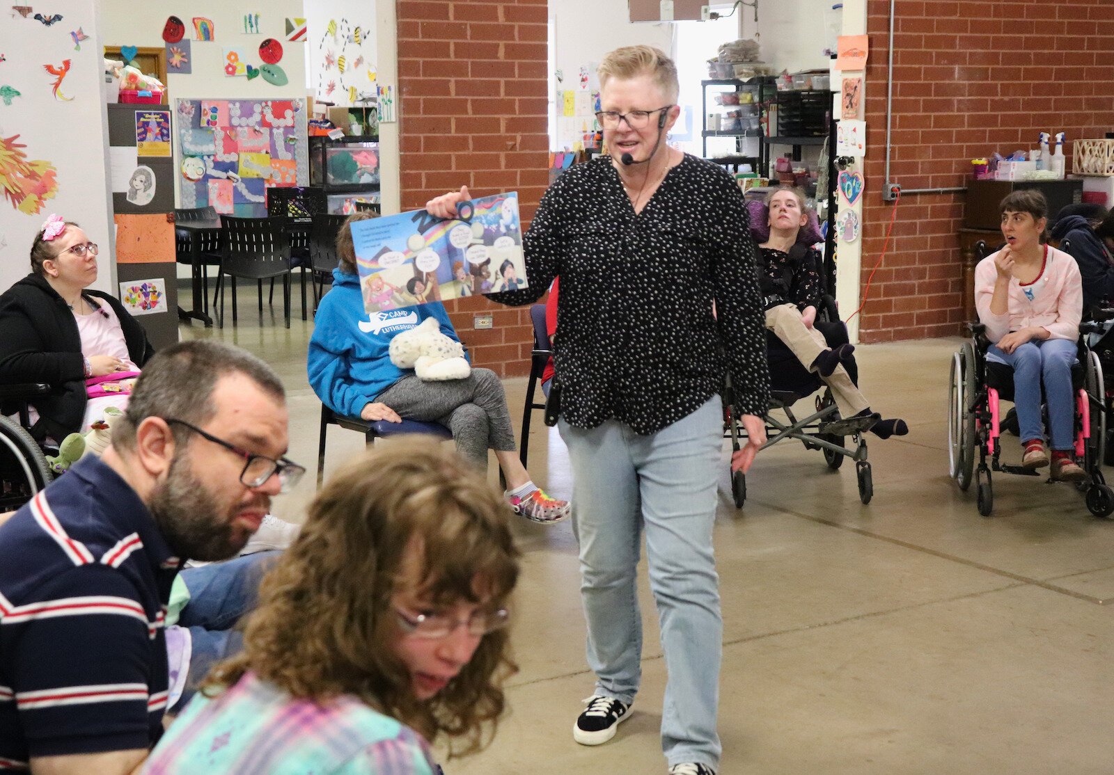 Wolfe at Life Adult Day Academy.