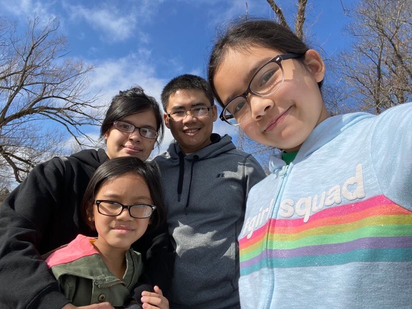 Htoo Doh and his family.