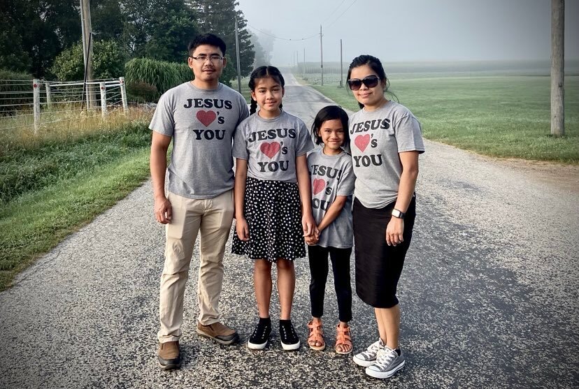 Htoo Doh and his family.