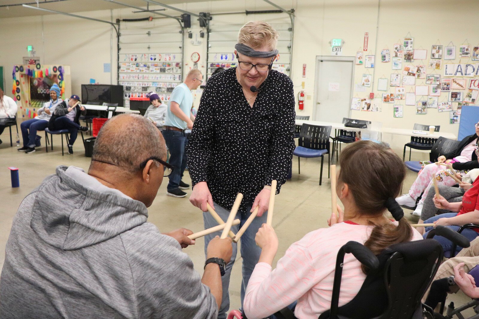 Wolfe at Life Adult Day Academy.