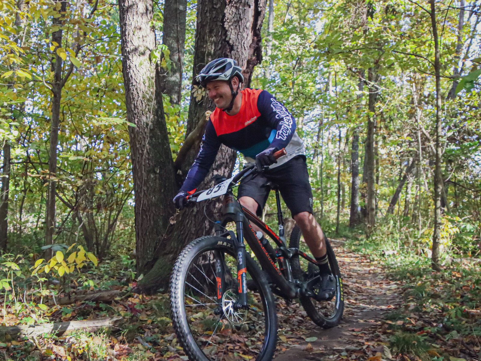 Bikers of all ages enjoy the trail fest.