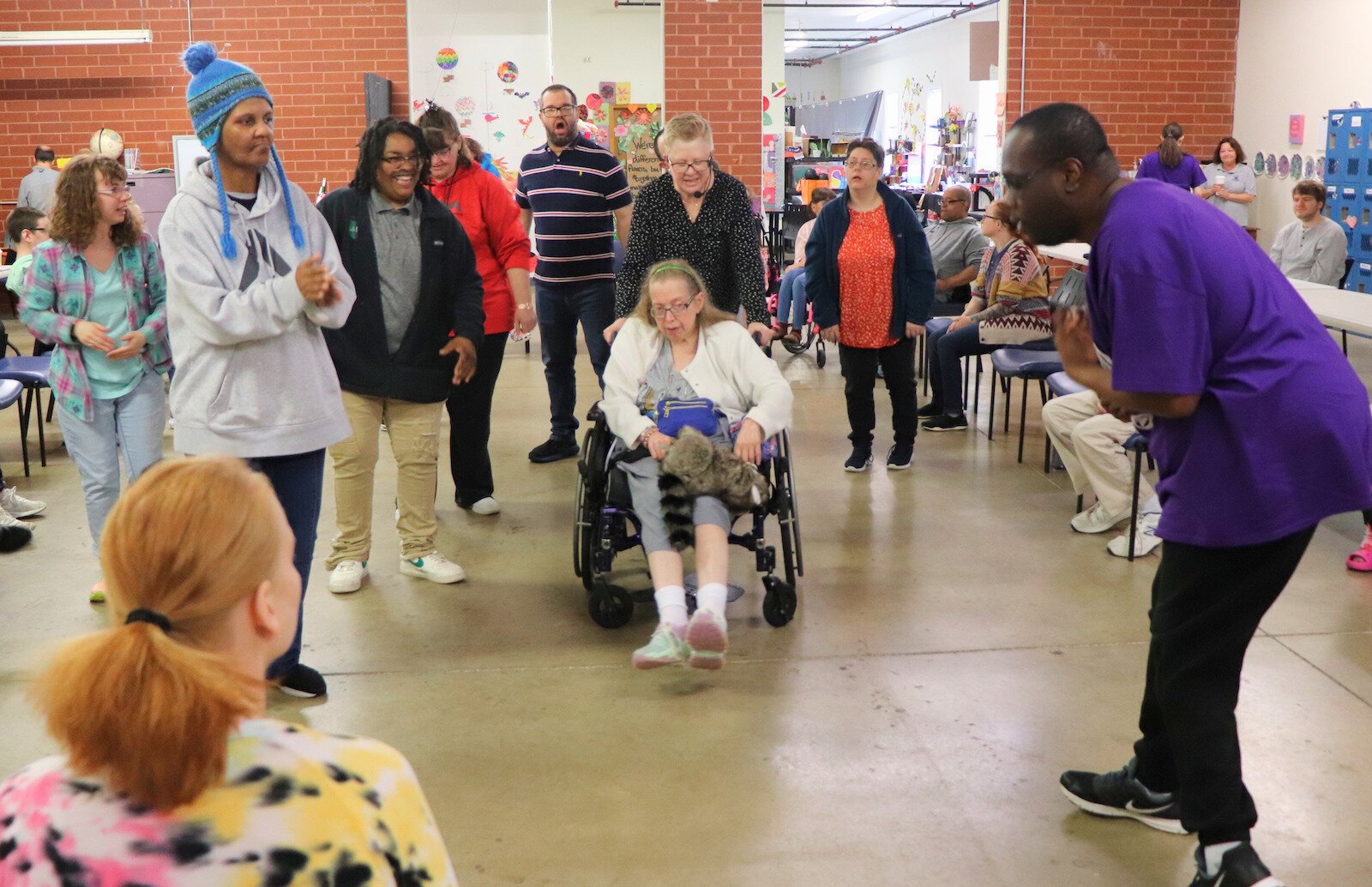Wolfe at Life Adult Day Academy.