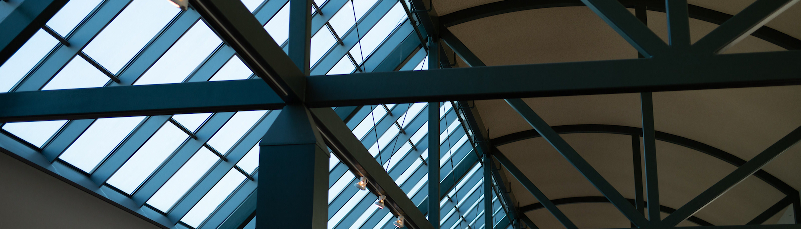 The ceiling of the Allen County Public Library's Main Branch in Downtown Fort Wayne.