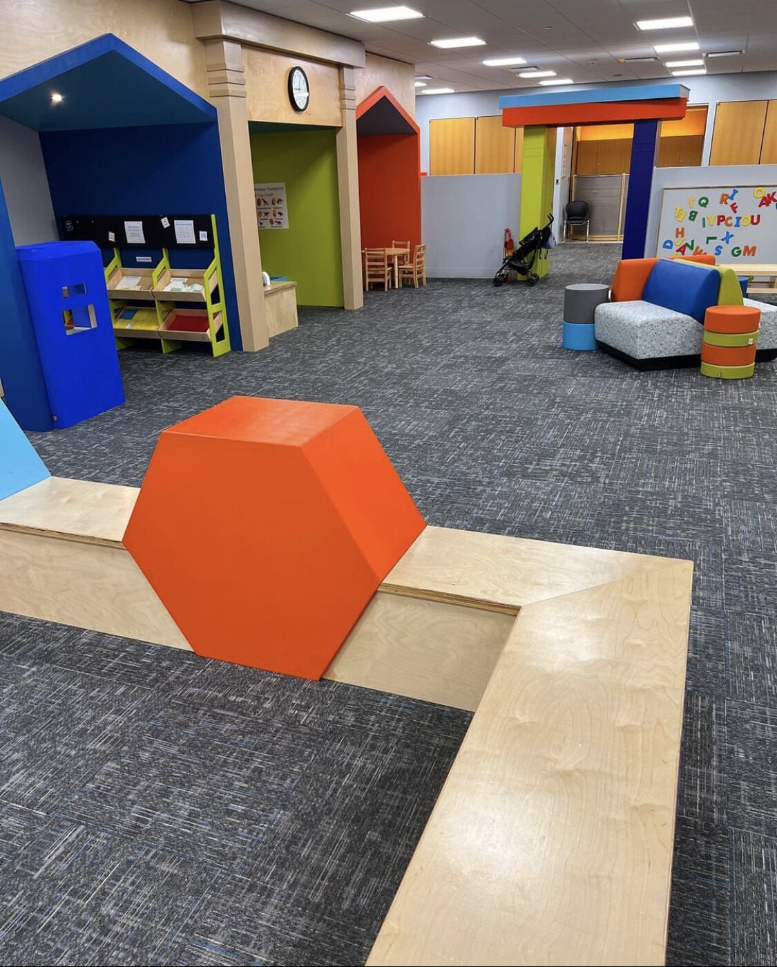 Allen County Public Library's new space for children seven and under, Storyscape.