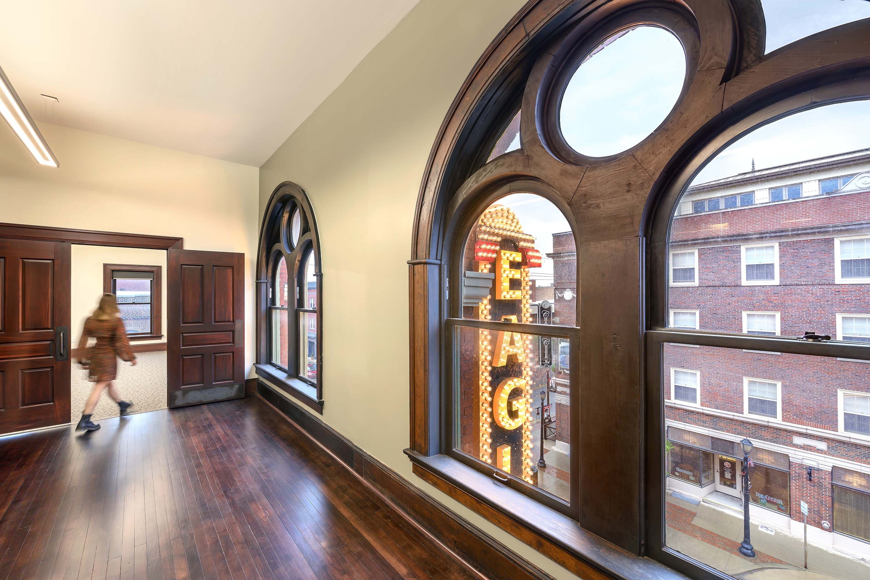 The third floor of the Eagles Theatre.