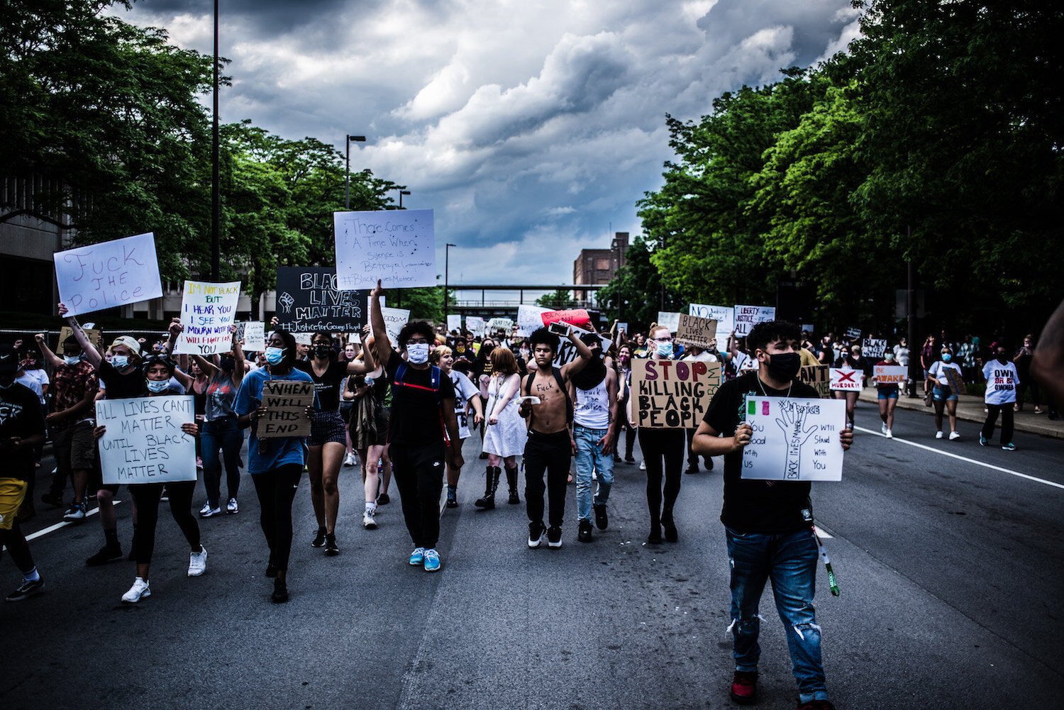 Photo series George Floyd protests