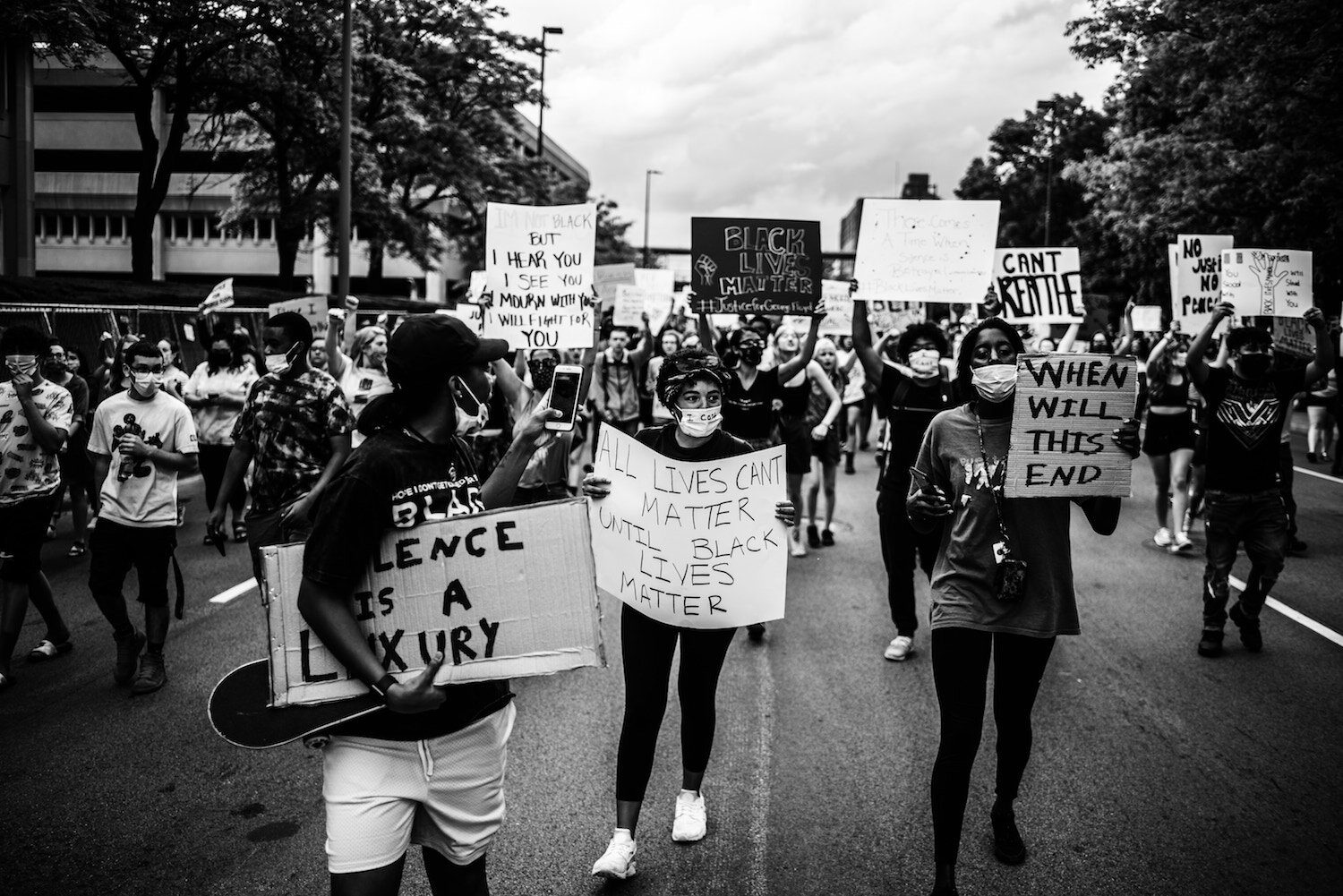 Photo series George Floyd protests