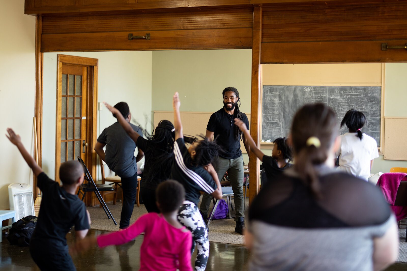 For the time being, the Art Leadership Center is holding practices on the second floor of Faith United Methodist Church on the corner of Clinton and Dewald Street.