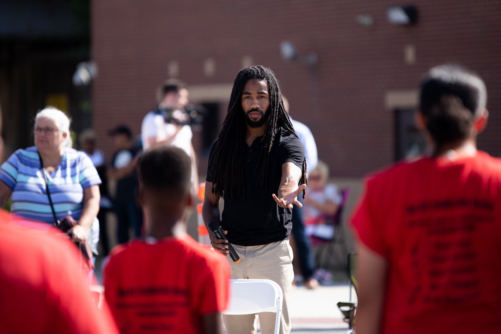 Since Mr. Curry was a boy on the Fort Wayne’s South East side, he has been practicing the ancient art of spoken word, stepping, and dancing.