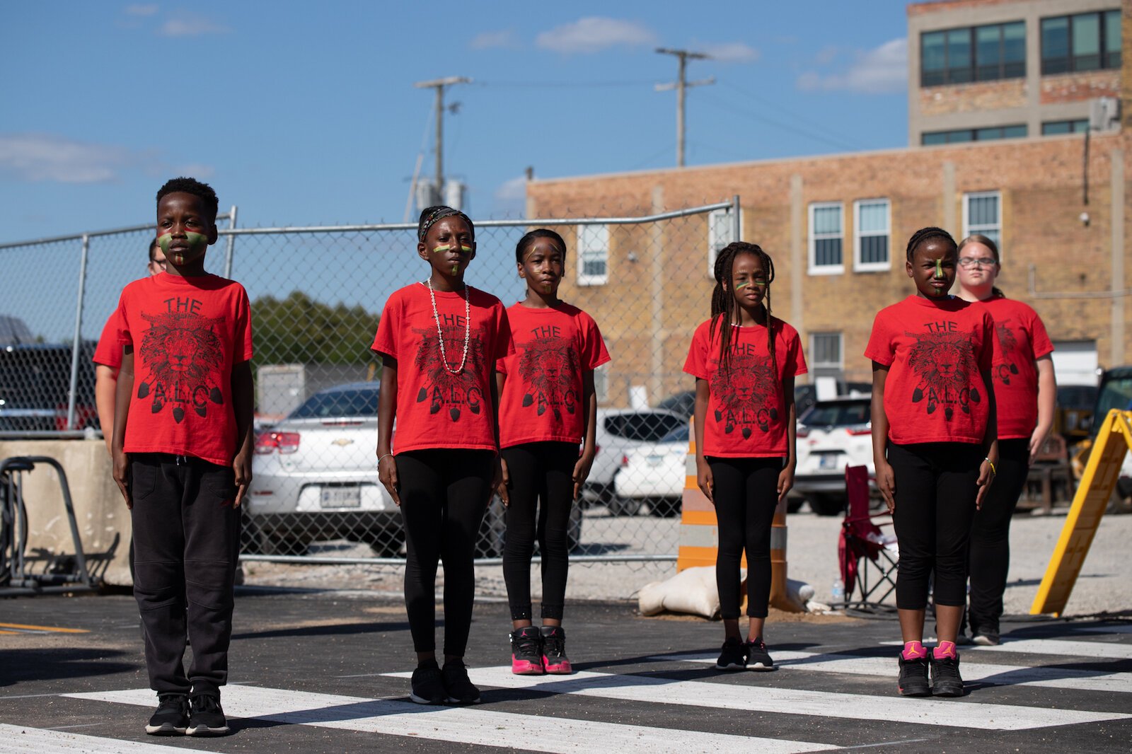 Members of the Art Leadership Center perform at the Grand Opening of Promenade Park in downtown Fort Wayne in 2019.