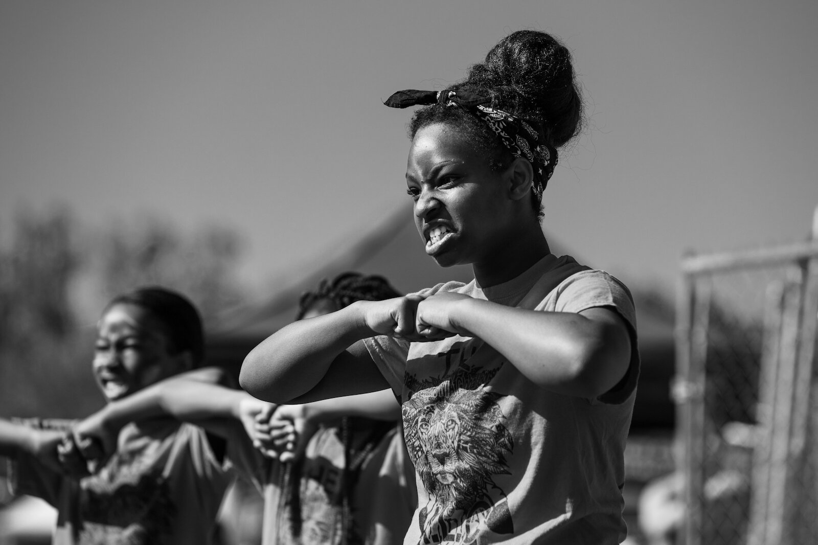 Members of the Art Leadership Center perform at the Grand Opening of Promenade Park in downtown Fort Wayne in 2019.