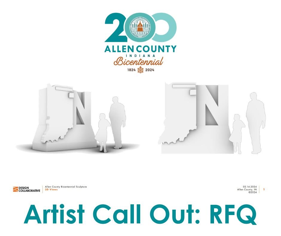 The Allen County Bicentennial Executive Board is looking for 15 artists or artist teams for a project called the ‘I’ Am Allen sculpture project.