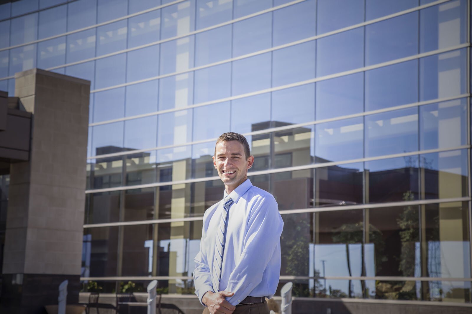 A 2006 graduate of Carroll High School, Tyler Atkins, M.D., returned to Fort Wayne to work for Parkview Health.