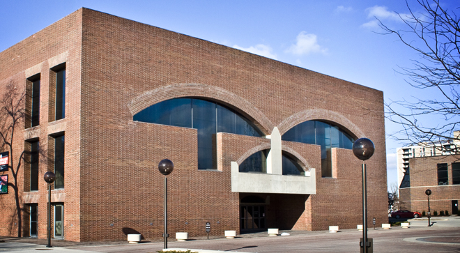 The Arts United Center in downtown Fort Wayne was designed by Louis Kahn.