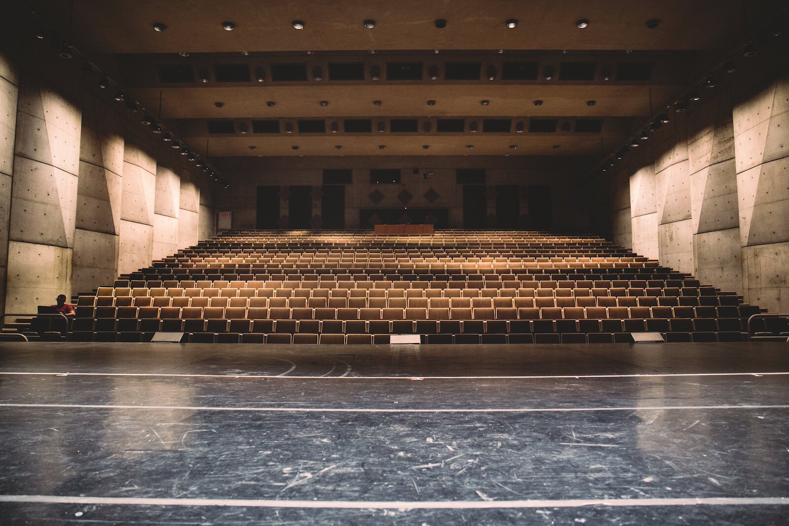 The Arts United Center stage.