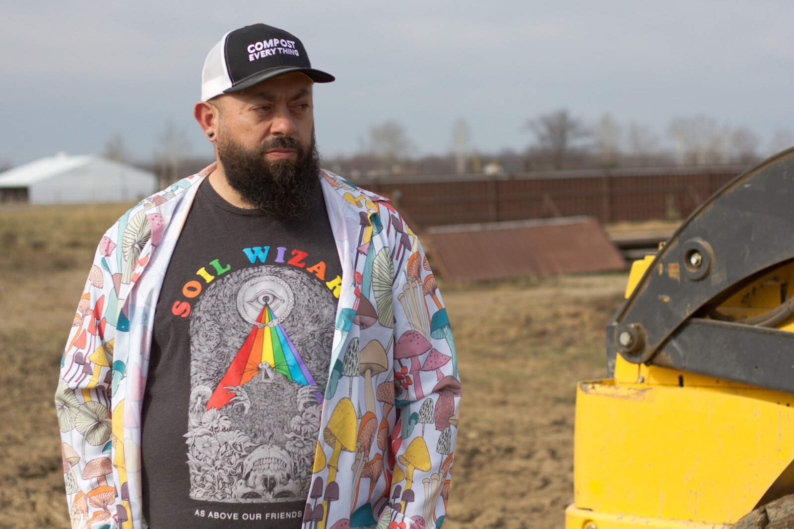Brett Bloom is a Fort Wayne artist and activist, as well as the creator of Dirt Wain community-scale composting.