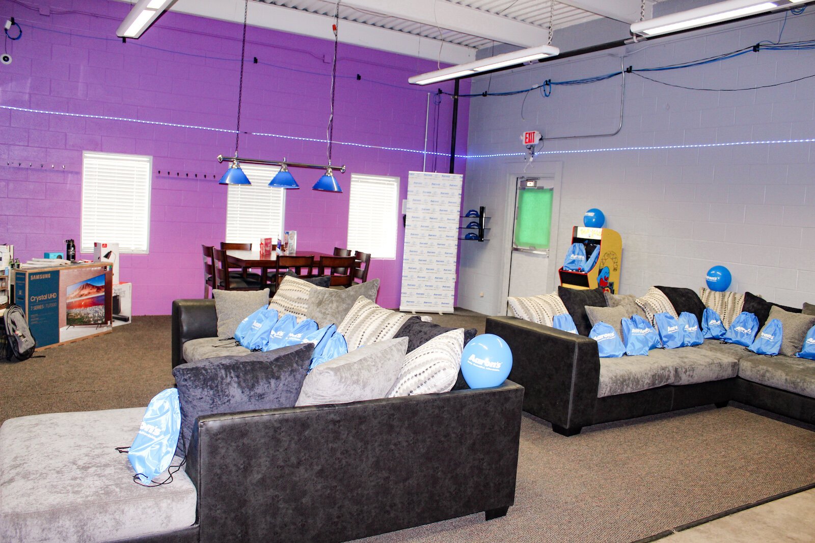 The Boys and Girls Club of Huntington has a newly remodeled teen center.