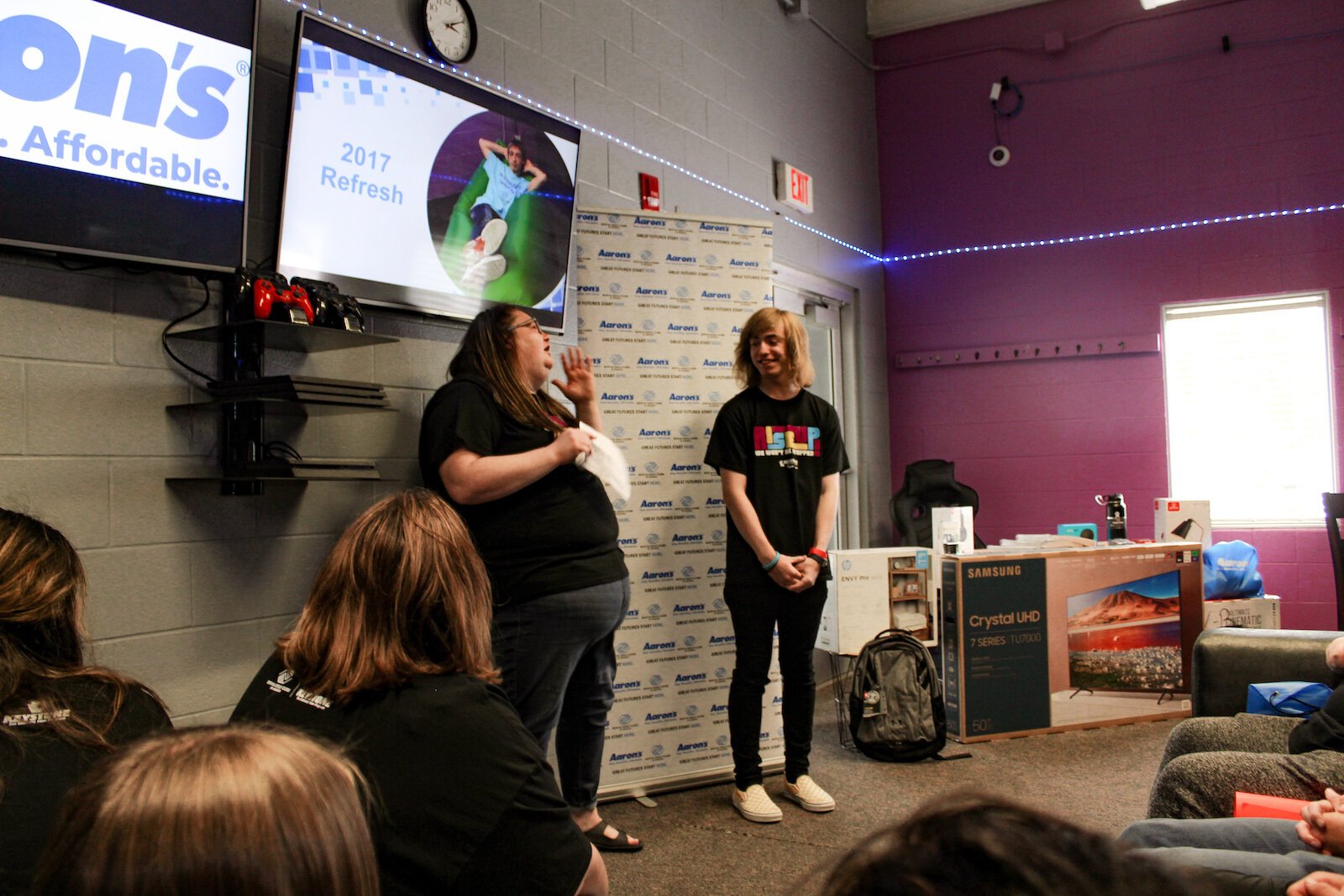 The Boys and Girls Club of Huntington is located at  608 E. State St. in Huntington.