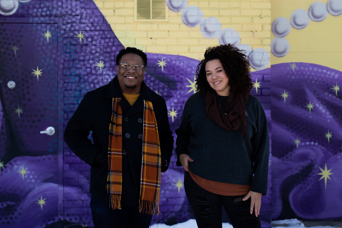 Fort Wayne Artists Theopolis Smith III and Lyndy Bazlie created the Truth Mural in collaboration with Ron Lewis and Teresa Yarbrough. The mural is at 918 E. Pontiac Street.