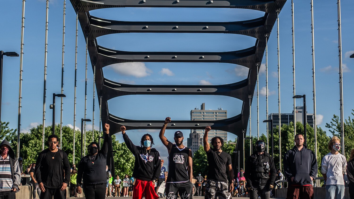 Protesters gathered in downtown Fort Wayne on the weekend of May 29-31 sparked by the murder of George Floyd in Minneapolis.