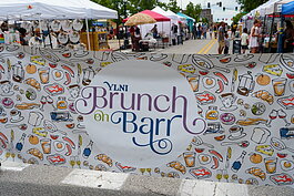 Brunch on Barr, an extension of the YLNI Farmers Market in Downtown Fort Wayne, offers boozy beverages and classic brunch bites.