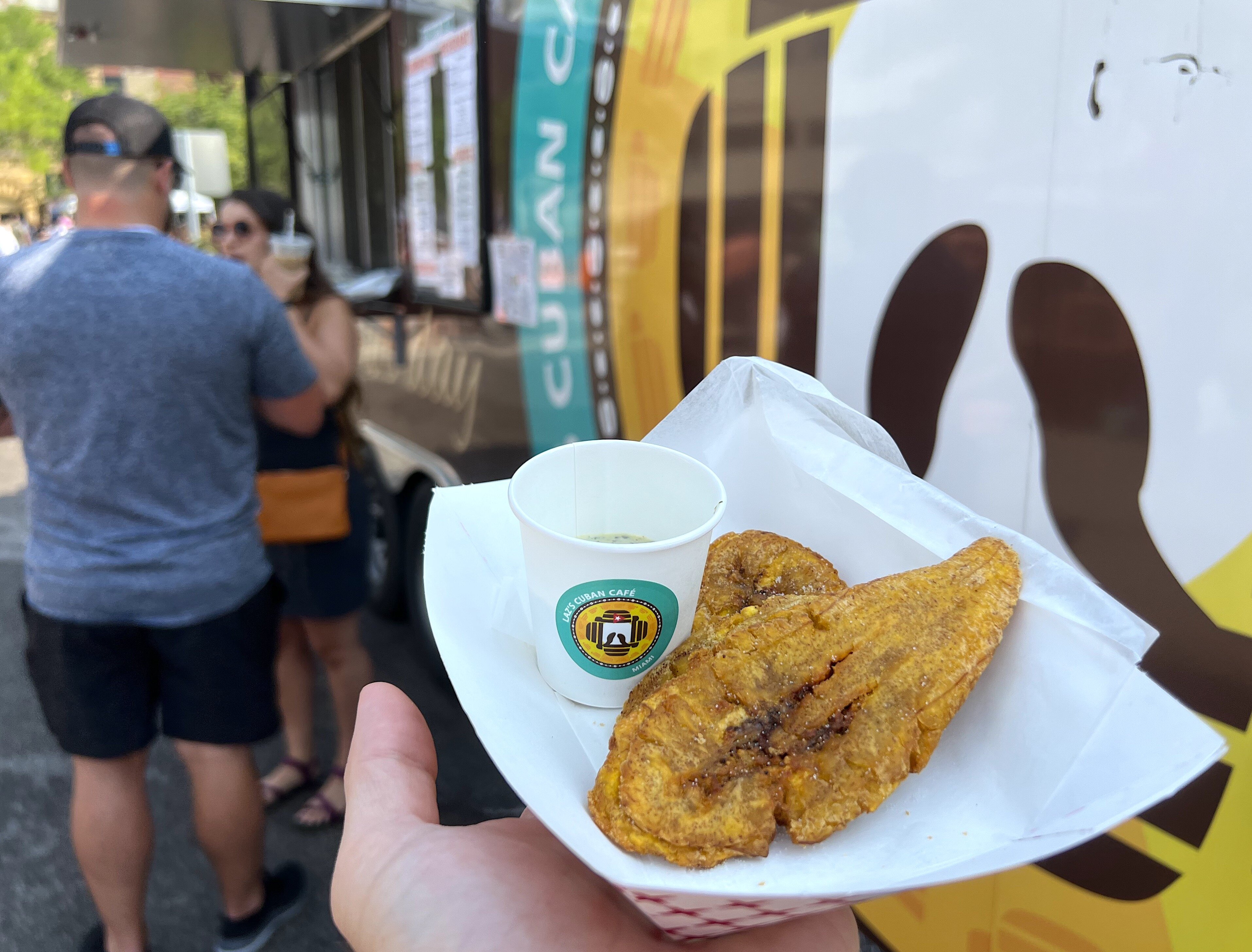 Tostones from Laz’s Cuban Cafe.