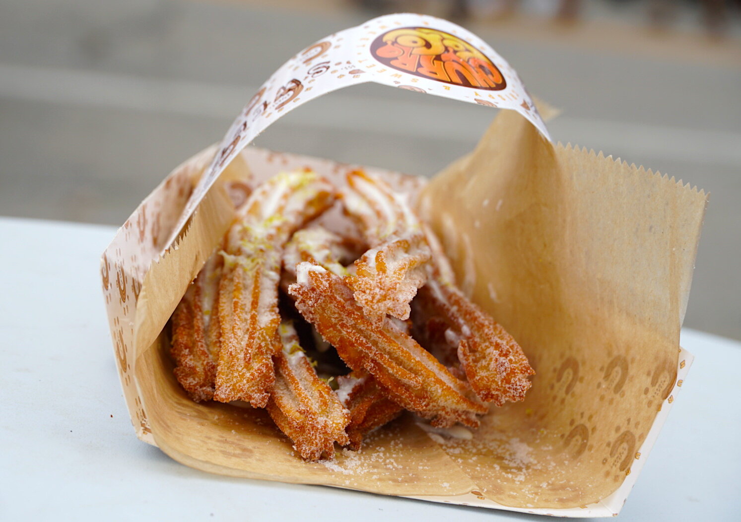 Key lime churros from Churro Loco.